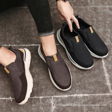 P01 Autumn Winter Plus Size 39-48 Soft Suede Lightweight EVA Chunky Shoes Walking Outdoor Travelling  Sneakers Men Casual Shoes
